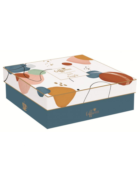 EASY LIFE SET 6 TAZZE CAFFÈ CON PIATTINO 100 ML - SHAPES