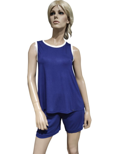 AMADINE PIGIAMA DONNA SPALLA LARGA E PANTALONE...