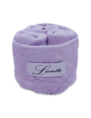 CA' D'ORO CESTINO 3 LAVETTE IN SPUGNA 100% COTONE