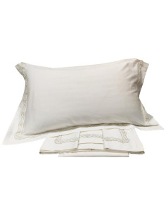 DEA COMPLETO LENZUOLA MATRIMONIALE IN RASO - EVELINA