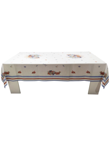 DEA TOVAGLIA 12 POSTI TAVOLA IN LINO CON...