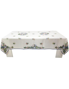 DEA TOVAGLIA 12 POSTI TAVOLA IN LINO CON TOVAGLIOLI - IL...