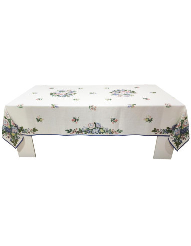 DEA TOVAGLIA 12 POSTI TAVOLA IN LINO CON...