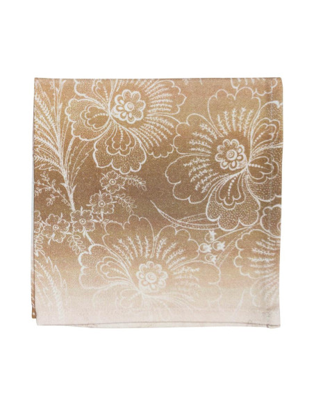 MAISON SUCRÈE TOVAGLIA 12 POSTI RETTANGOLARE STAMPATA E TOVAGLIOLI - SFUMATURE