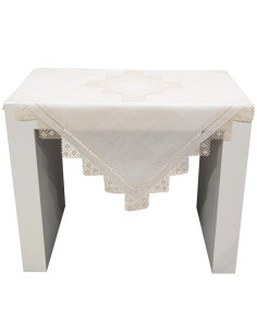 BELLAVIA TOVAGLIETTA DA THE 90 X 90 CM IN LINO CON...