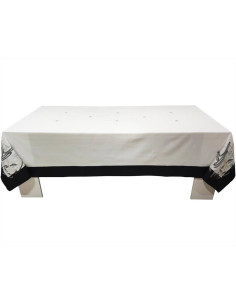 DEA TOVAGLIA 12 POSTI TAVOLA IN PANAMA CON TOVAGLIOLI -...