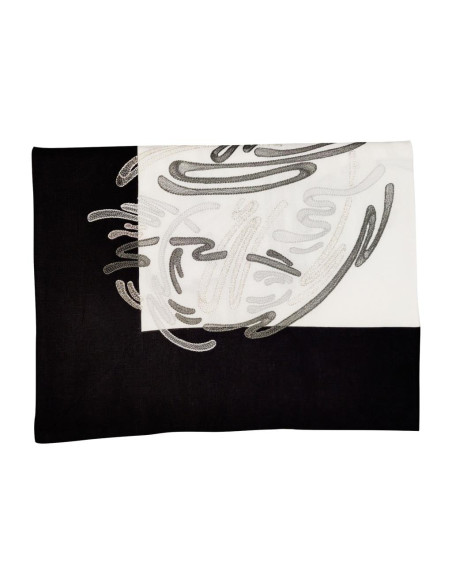 DEA TOVAGLIA 12 POSTI TAVOLA IN PANAMA CON TOVAGLIOLI - GIOTTO