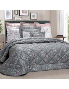 DEA TRAPUNTA MATRIMONIALE 270 X 270  CM IN RASO - ALBACHIARA 2