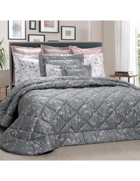 DEA TRAPUNTA MATRIMONIALE 270 X 270  CM IN RASO - ALBACHIARA