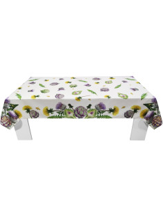 ANNAMARIA TOVAGLIA RETTANGOLARE 12 POSTI STAMPATA - CARCIOFI