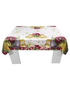 ANNAMARIA TOVAGLIA RETTANGOLARE STAMPATA - VERDURE IN...