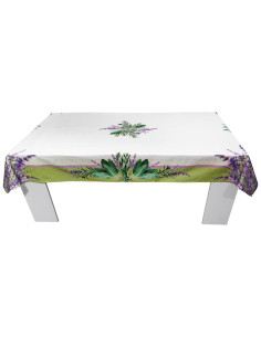 ANNAMARIA TOVAGLIA RETTANGOLARE STAMPATA IN COTONE - ERBE...