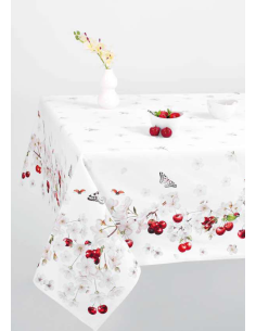 ANNAMARIA TOVAGLIA RETTANGOLARE STAMPATA IN COTONE - IL...