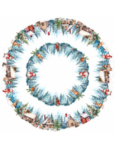 ANNAMARIA TOVAGLIA ROTONDA Ø 180 CM IN COTONE - MAGIA DEL... 2