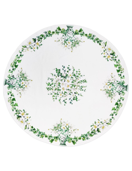 ANNAMARIA TOVAGLIA TONDA Ø 180 CM IN COTONE - GIADA