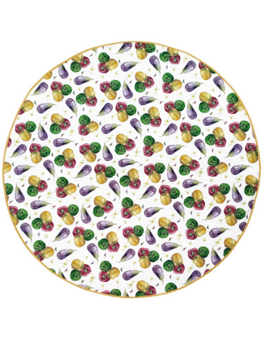 ANNAMARIA TOVAGLIA TONDA Ø 180 CM IN COTONE -...