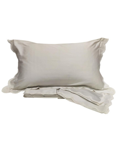 DAVID COMPLETO LENZUOLA MATRIMONIALE IN RASO -...