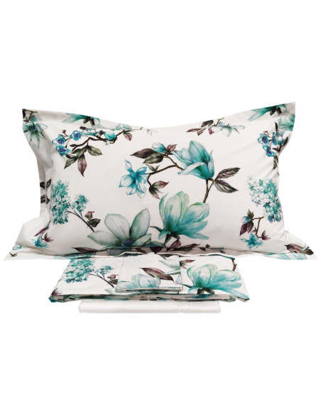 DAVID COMPLETO LENZUOLA MATRIMONIALE IN RASO - GIULIA