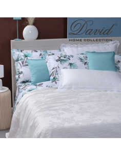 DAVID COMPLETO LENZUOLA MATRIMONIALE IN RASO - GIULIA 2