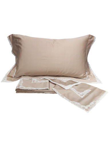 DAVID COMPLETO LENZUOLA MATRIMONIALE IN RASO -...