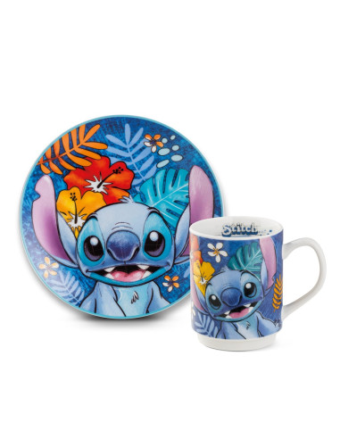 EGAN SET COLAZIONE PIATTINO Ø 19 CM + MUG 350...