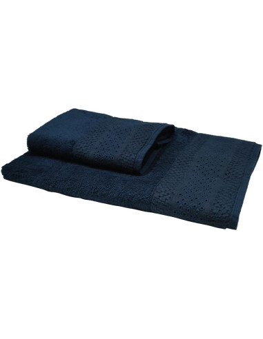 DAVID SET 2 ASCIUGAMANI VISO E OSPITE IN SPUGNA...
