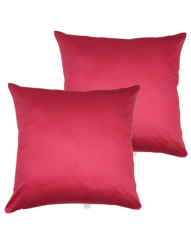 DAVID SET 2 CUSCINI ARREDO 60 X 60 CM IN RASO