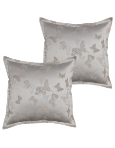 DAVID SET 2 CUSCINI ARREDO IN TESSUTO JACQUARD