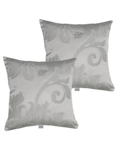 DAVID SET 2 CUSCINI ARREDO IN TESSUTO JACQUARD