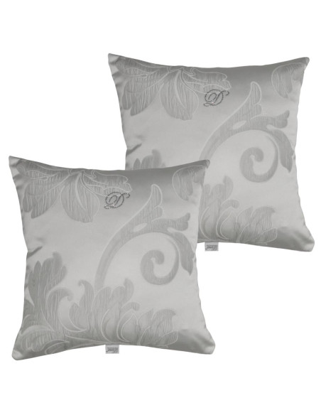 DAVID SET 2 CUSCINI ARREDO IN TESSUTO JACQUARD
