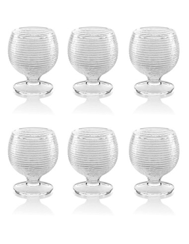 IVV SET 6 CALICI VINO 21 CL - MULTICOLOR 