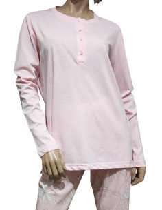 MANAM PIGIAMA DONNA SERAFINO, MANICA LUNGA E PANTALONE 2