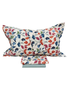 COTONE EGIZIANO COMPLETO LENZUOLA-COPRILETTO MATRIMONIALE...