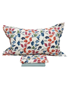 COTONE EGIZIANO COMPLETO LENZUOLA-COPRILETTO 1 PIAZZA IN...