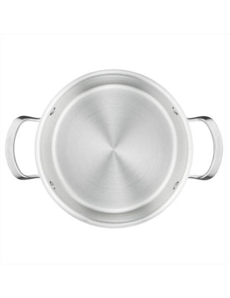 LAGOSTINA CASSERUOLA BASSA 2 MANICI CON COPERCHIO - ICONA GREEN