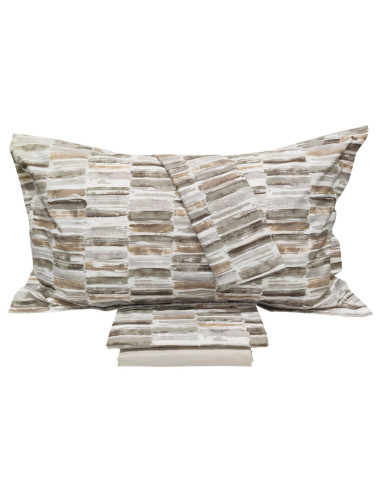 COTONE EGIZIANO COMPLETO LENZUOLA-COPRILETTO...