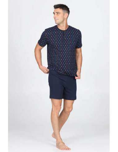 JULIPET PIGIAMA UOMO SERAFINO MANICA CORTA E...
