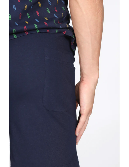 JULIPET PIGIAMA UOMO SERAFINO MANICA CORTA E PANTALONE CORTO - SARONNO