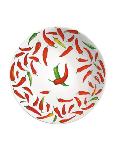 TAITÙ PIATTO FONDO Ø 21 CM - PEPERONI