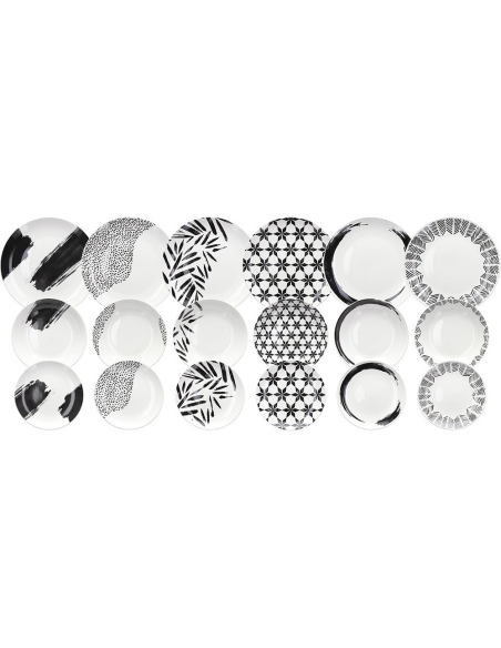TOGNANA SERVIZIO PIATTI 18 PEZZI - MADISON ZENITH
