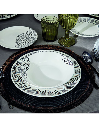 TOGNANA SERVIZIO PIATTI 18 PEZZI - MADISON ZENITH