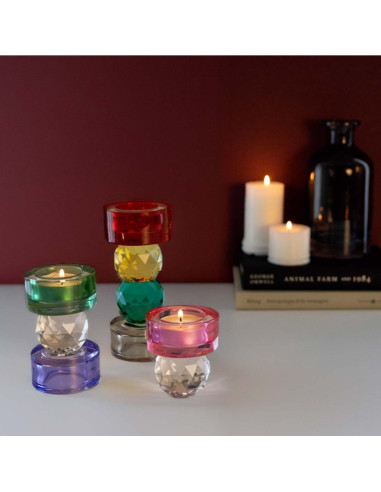 WD LIFESTYLE PORTA CANDELA 6 X 11 CM EFFETTO...