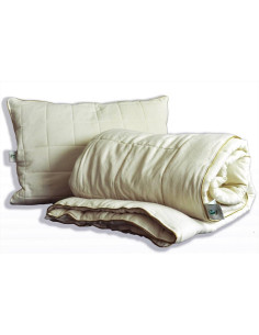 CINELLI PIUMINO MATRIMONIALE IN COTONE E LINO - NATURA...