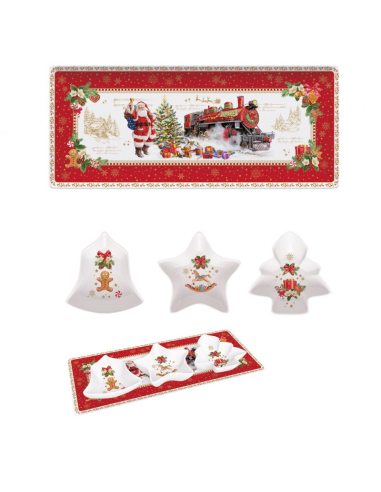 EASY LIFE SET APERITIVO 3 CIOTOLINE SU VASSOIO...