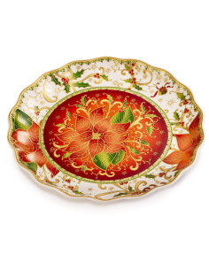 PALAIS ROYAL PIATTO TONDO 28 CM - STELLA DI NATALE