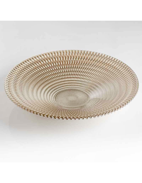 EVVIVA CENTROTAVOLA SMIRNE CHAMPAGNE Ø 30 CM