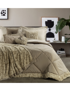 DAVID TRAPUNTA MATRIMONIALE 270 X 270 CM CON CUSCINI...