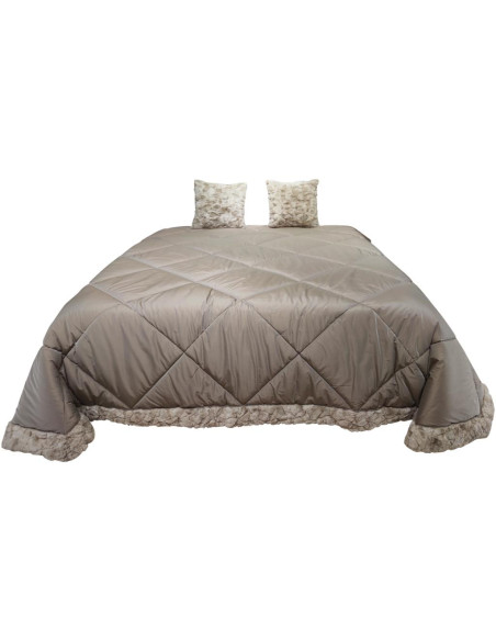 DAVID TRAPUNTA MATRIMONIALE 270 X 270 CM CON CUSCINI ARREDO - MEMORY