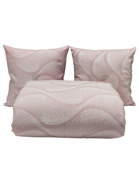 DAVID TRAPUNTINA MATRIMONIALE 270 X 270 CM CON CUSCINI ARREDO - GOCCIA