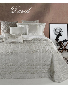 DAVID TRAPUNTINA MATRIMONIALE 270 X 270 CM CON CUSCINI...